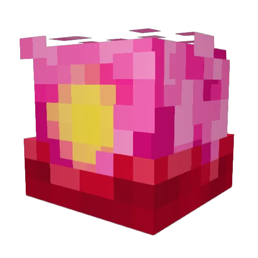 LongHairedGuy Minecraft avatar head, 3D render