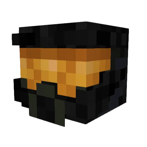 LongJon90 Minecraft avatar head, 3D render