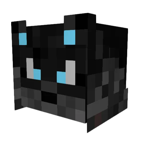 Longboi_wp Minecraft avatar head, 3D render