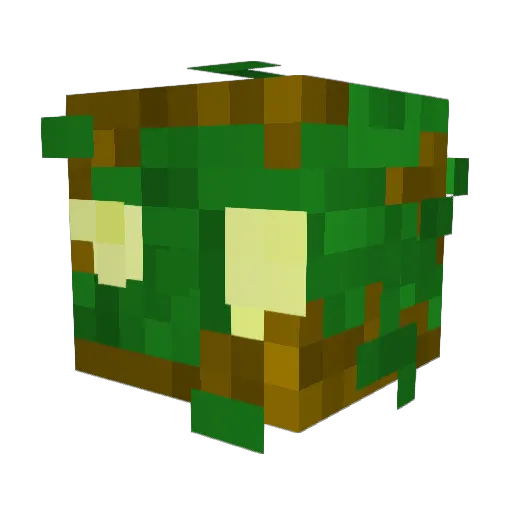 Longuard Minecraft avatar head, 3D render
