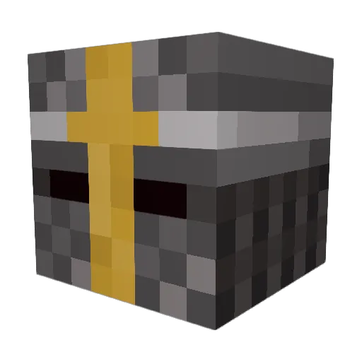 Longxgui Minecraft avatar head, 3D render