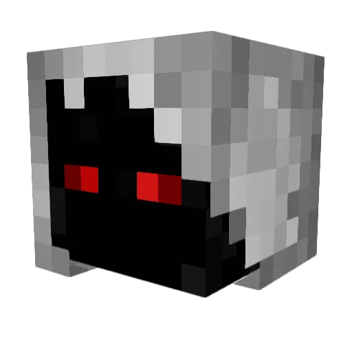 Lonka9 Minecraft avatar head, 3D render