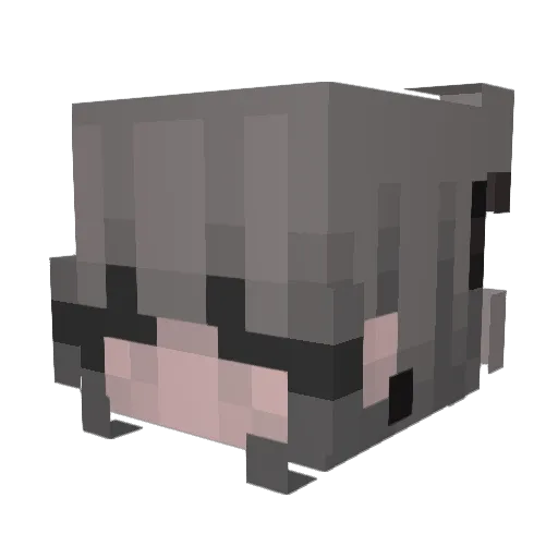 LookingforThana Minecraft avatar head, 3D render