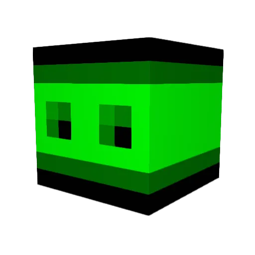 Loon345 Minecraft avatar head, 3D render