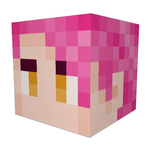 LooneyToons8895 Minecraft avatar head, 3D render