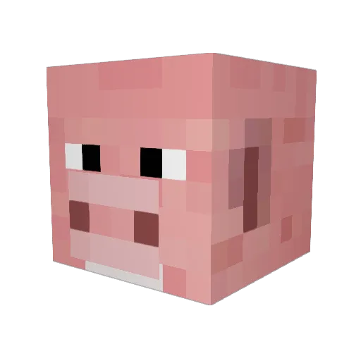 Looper363 Minecraft avatar head, 3D render