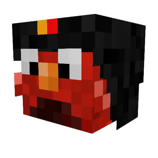 Loops3321 Minecraft avatar head, 3D render