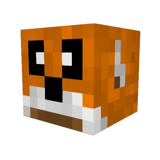 LoopyLoz2001 Minecraft avatar head, 3D render