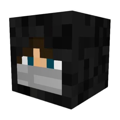 LooseJuicey Minecraft avatar head, 3D render