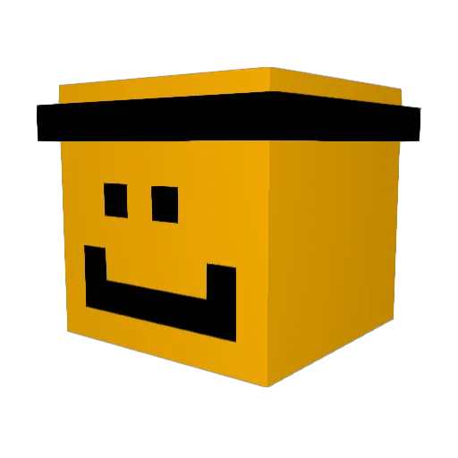 Looserjon Minecraft avatar head, 3D render