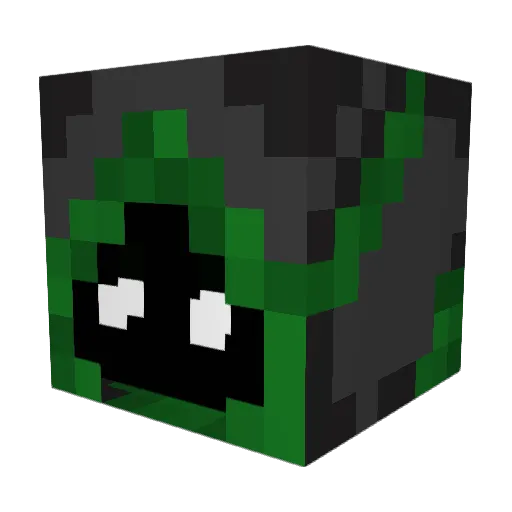 LootBeaver Minecraft avatar head, 3D render