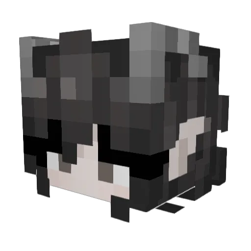 LooteralGremlin Minecraft avatar head, 3D render