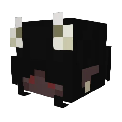 Lootible Minecraft avatar head, 3D render