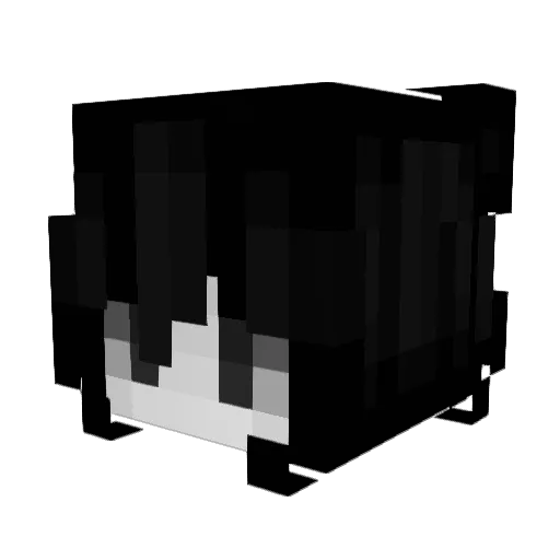 Loozano Minecraft avatar head, 3D render