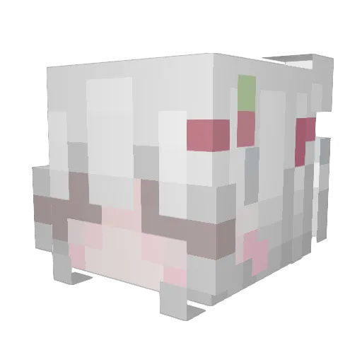 Loozyboo Minecraft avatar head, 3D render