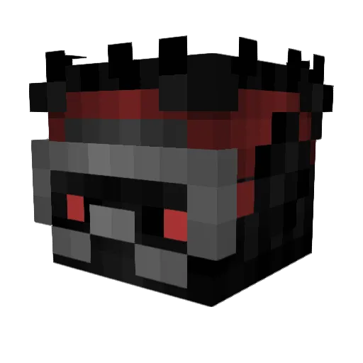LorD_Igris Minecraft avatar head, 3D render