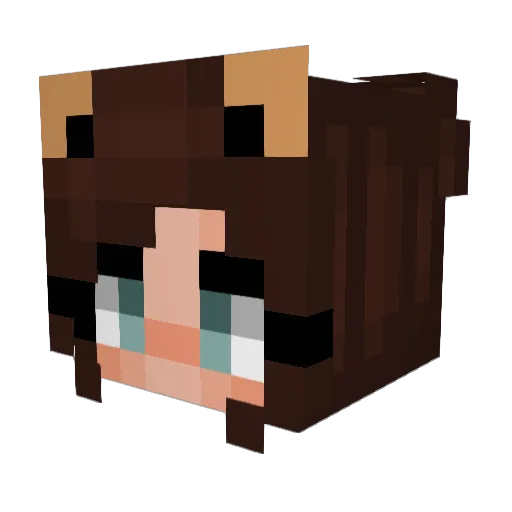 Minecraft-Avatar von Lorasallah: Kopf als 3D-Render