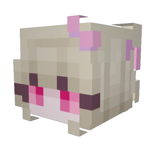 Lord4ever Minecraft avatar head, 3D render