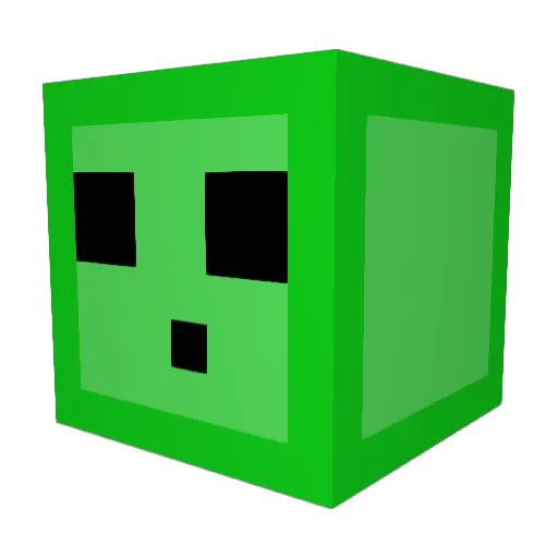 LordAjx Minecraft avatar head, 3D render