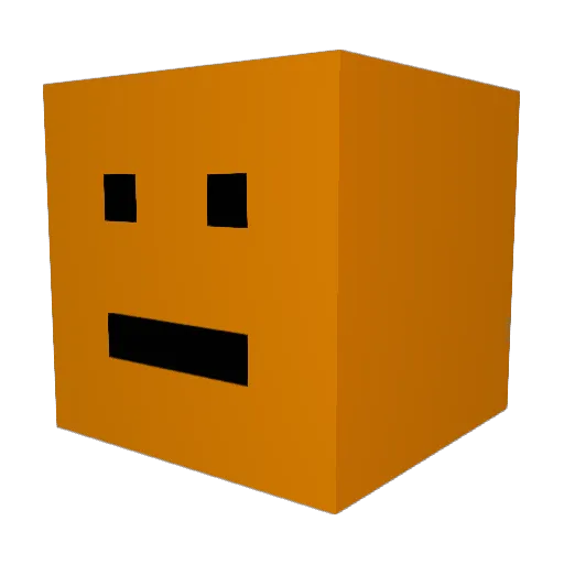LordAlpha1 Minecraft avatar head, 3D render