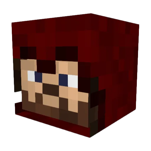LordAppletree Minecraft avatar head, 3D render