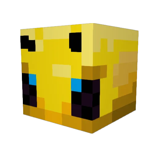 LordBakon Minecraft avatar head, 3D render