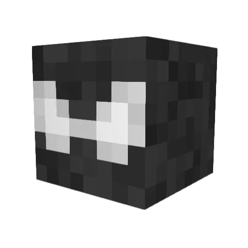 LordBlow Minecraft avatar head, 3D render