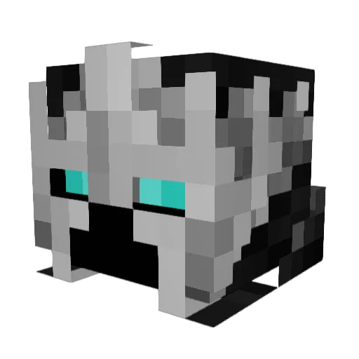 LordBoogaga Minecraft avatar head, 3D render