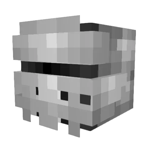 LordBungus Minecraft avatar head, 3D render