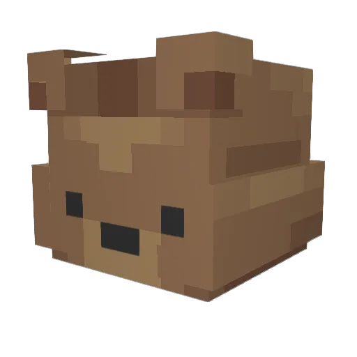 LordButcher Minecraft avatar head, 3D render