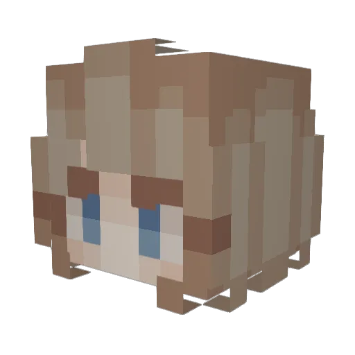 LordByron6180 Minecraft avatar head, 3D render