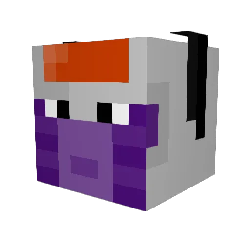 LordChilled Minecraft avatar head, 3D render