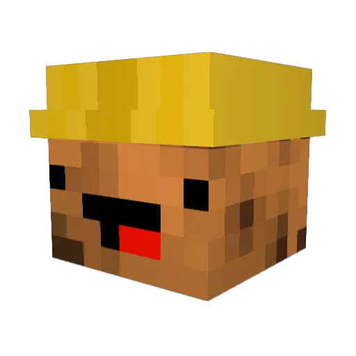 LordCookie0 Minecraft avatar head, 3D render