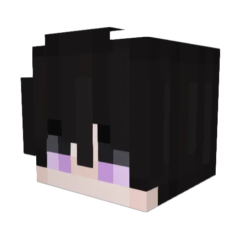 LordCosmicYT Minecraft avatar head, 3D render