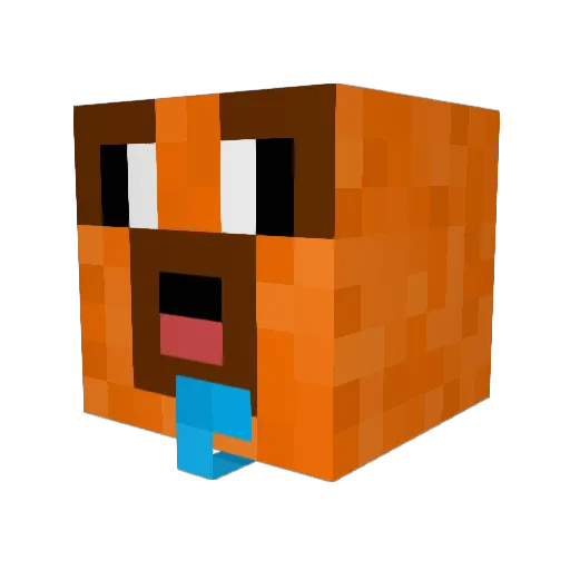 LordDoritoSauce Minecraft avatar head, 3D render