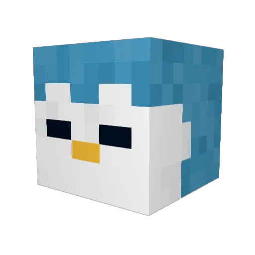 LordDutchmaster Minecraft avatar head, 3D render