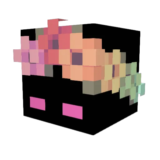 LordEarwig Minecraft avatar head, 3D render