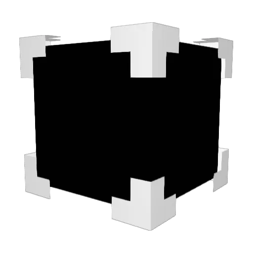 LordExcel Minecraft avatar head, 3D render
