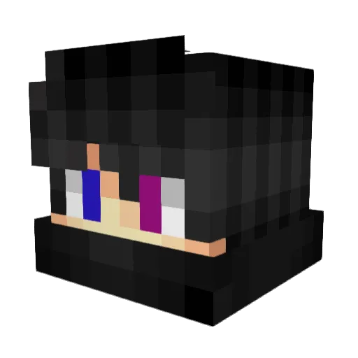 LordFelix2309 Minecraft avatar head, 3D render