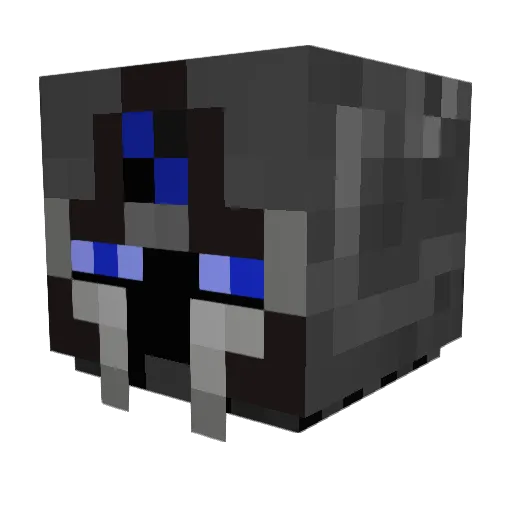 LordFire_Dude Minecraft avatar head, 3D render