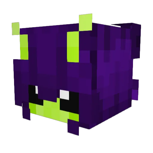 LordFox556 Minecraft avatar head, 3D render