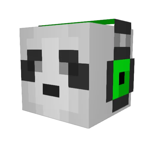LordFozzmere Minecraft avatar head, 3D render