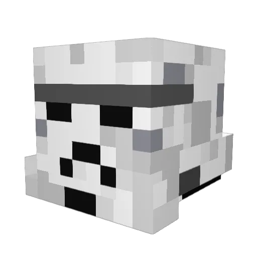 LordFrizzle Minecraft avatar head, 3D render