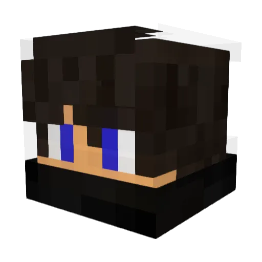 LordGamerSG Minecraft avatar head, 3D render