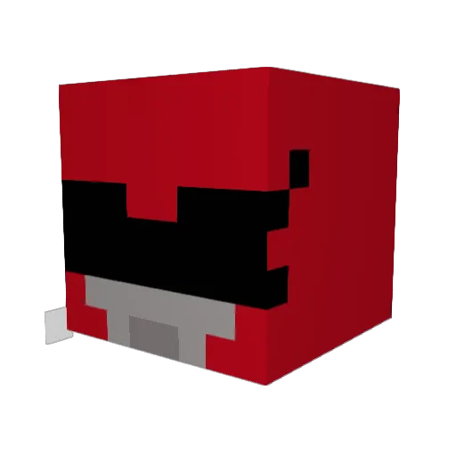 LordGarth6 Minecraft avatar head, 3D render