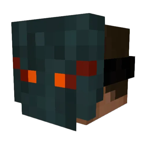 LordGasmique Minecraft avatar head, 3D render