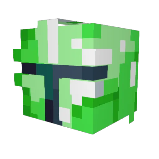 LordGizmo007 Minecraft avatar head, 3D render