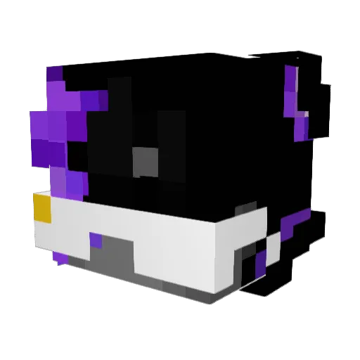 LordGrim978 Minecraft avatar head, 3D render