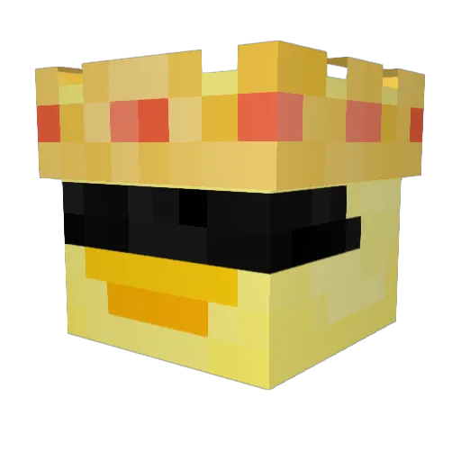 LordHimothy Minecraft avatar head, 3D render