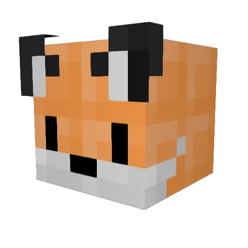 LordHoratio Minecraft avatar head, 3D render